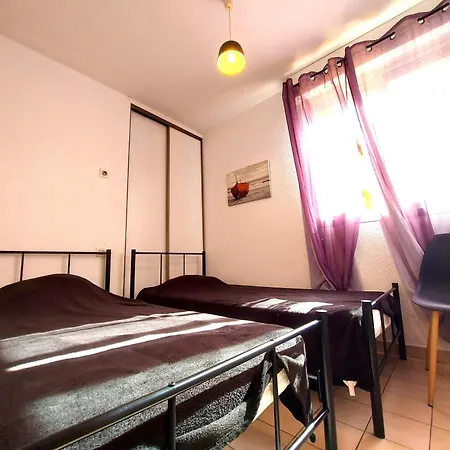 Apartament Soleil Catalan Ok Cheques Animaux Rdc 150m 6pers Wifi 2ch *